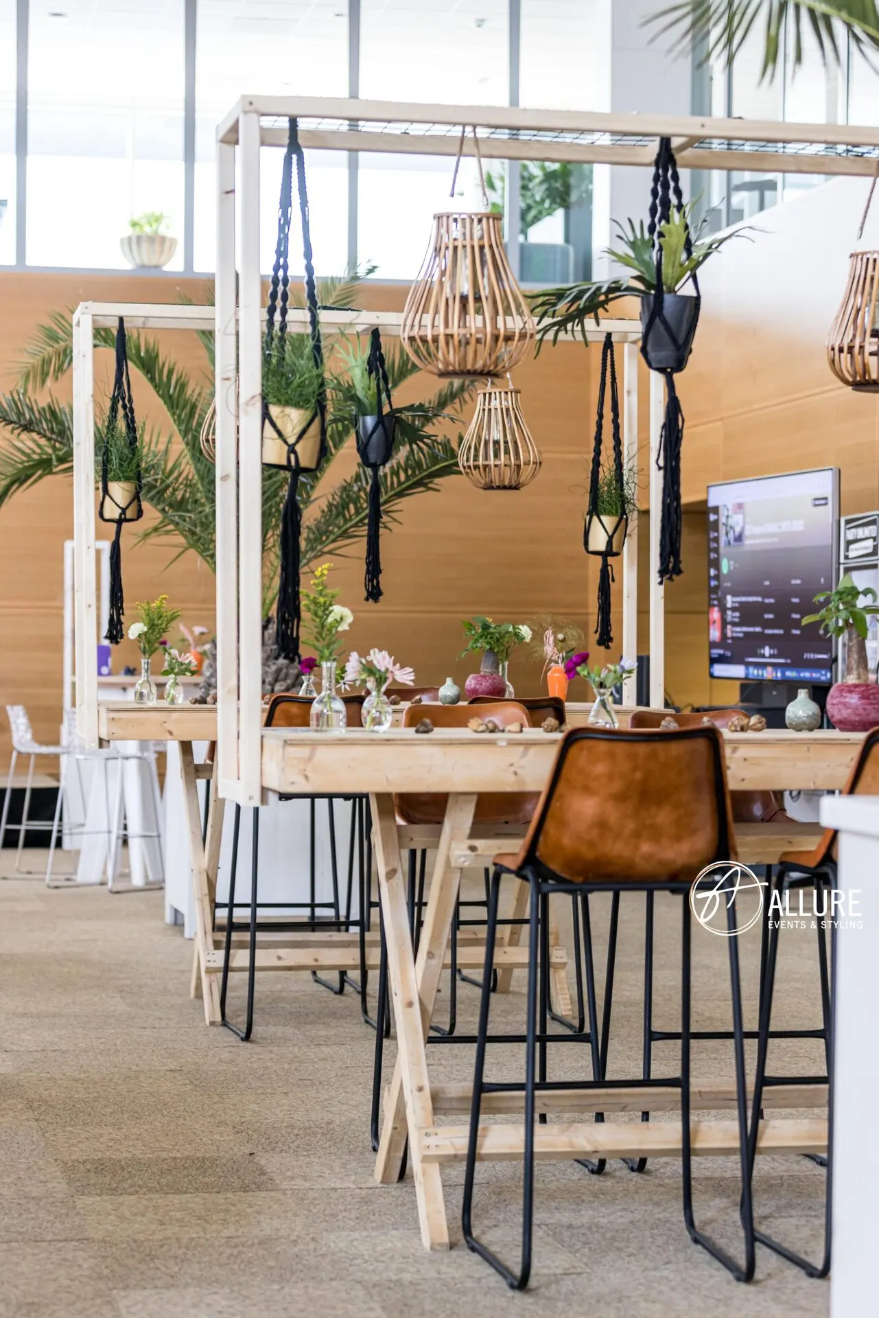 Zomerse styling met meubilair uit eigen voorraad