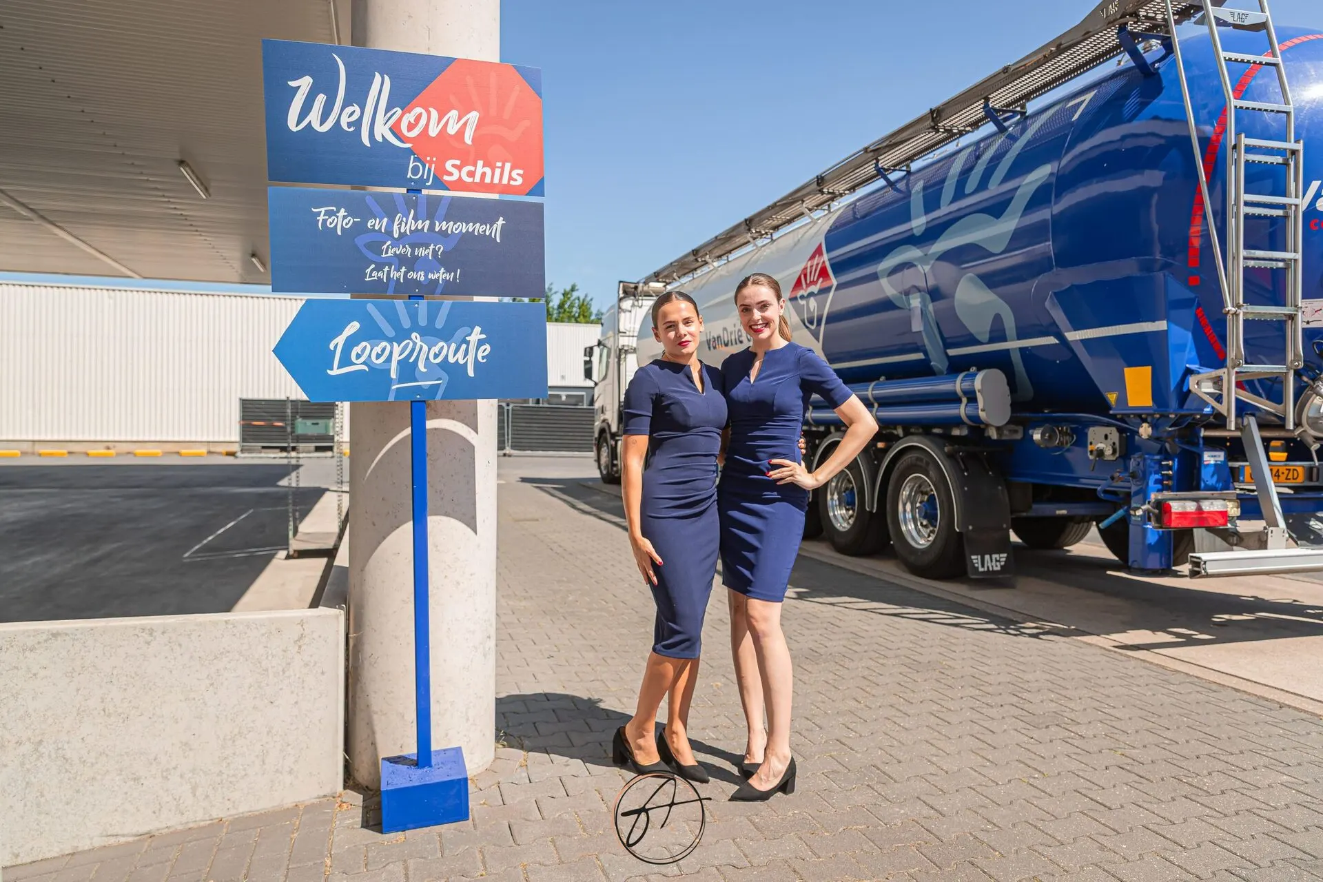 Verlichting en styling van de jubileumavond