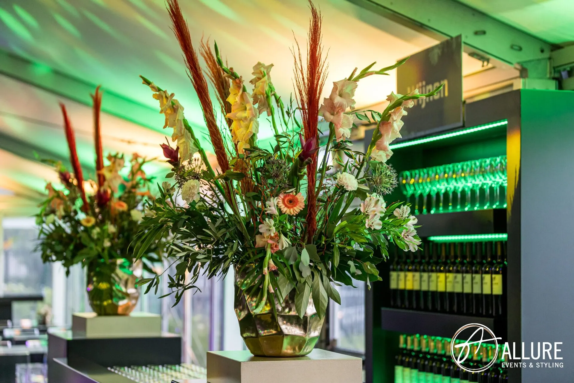 Groene loper bij de entree van de Toolnation-opening