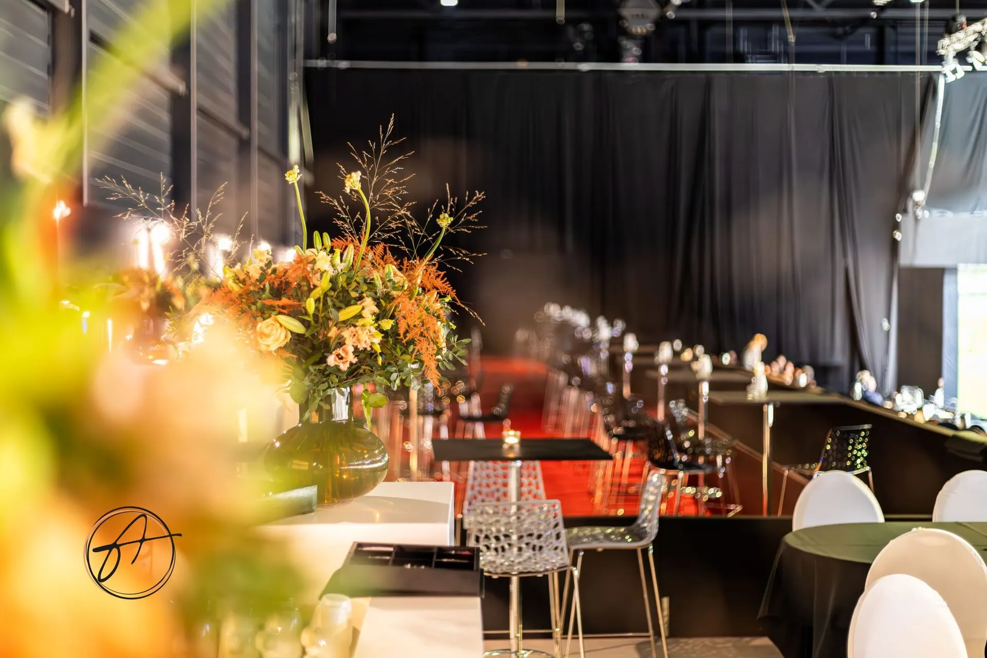 Avondevent met complete styling en verlichting van Allure